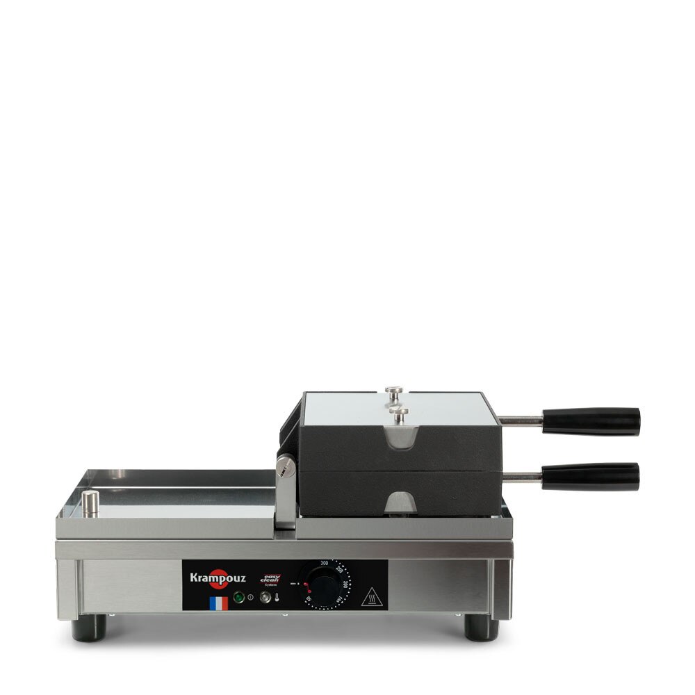 Krampouz 180 Degree Waffle Maker - 4x6 Brussels